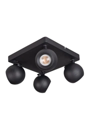   
                        
                        Світильник поворотний KANLUX (Польща) 57541    
                         у стилі Модерн.  
                        Тип джерела світла: світлодіодна лампа, змінна.                         Форма: Квадрат.                         Кольори плафонів і підвісок: Чорний.                         Матеріал: Алюміній.                          фото 1