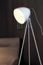   
                        
                        Торшер EGLO (Австрія) 57997    
                         у стилі Скандинавський.  
                        Тип джерела світла: світлодіодна лампа, змінна.                                                 Кольори плафонів і підвісок: Білий.                         Матеріал: Сталь.                          фото 4