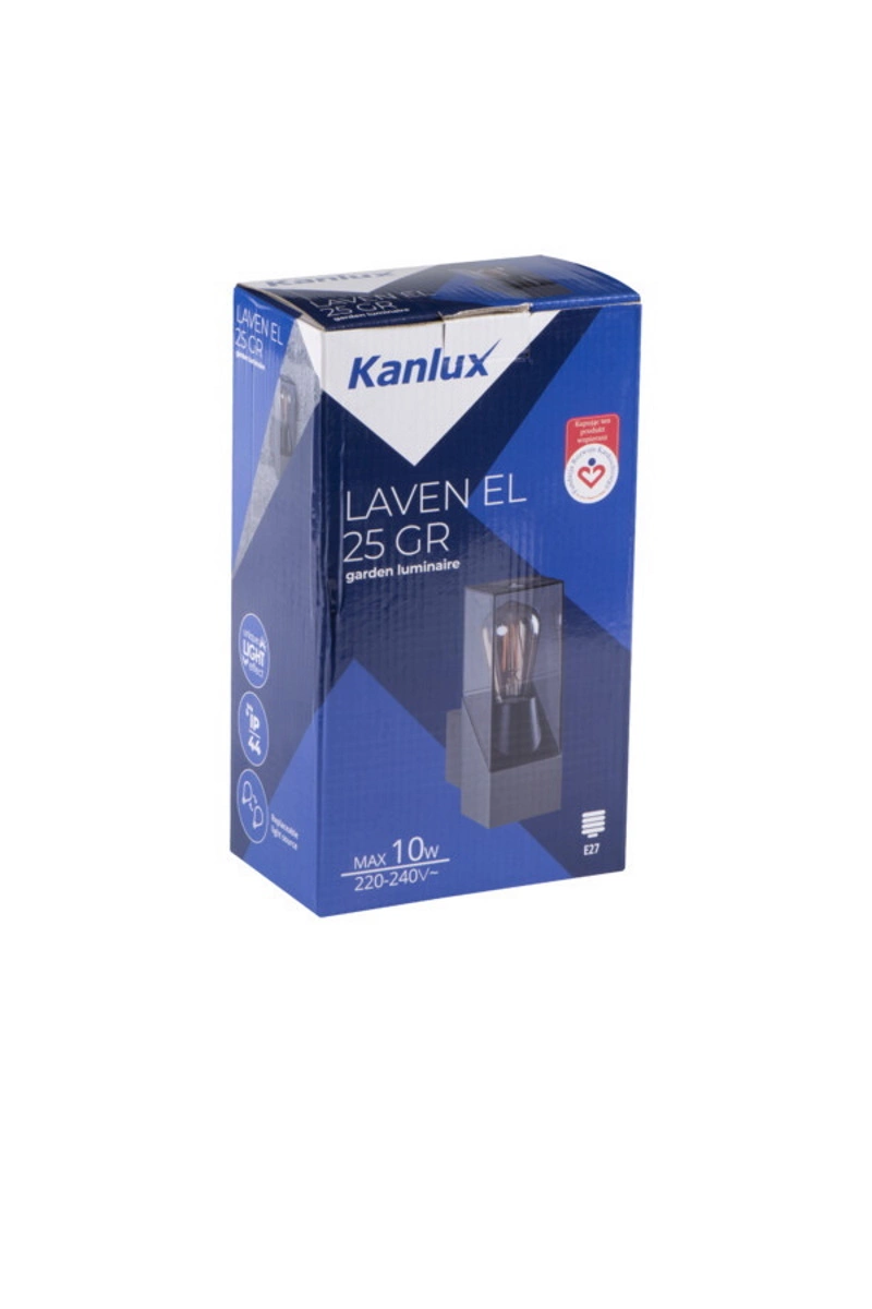   
                        
                        Світильник вуличний KANLUX (Польща) 58086    
                         У стилі Лофт.  
                        Тип джерела світла: світлодіодна лампа, змінна.                                                 Кольори плафонів і підвісок: Сірий.                         Матеріал: Пластик.                          фото 4