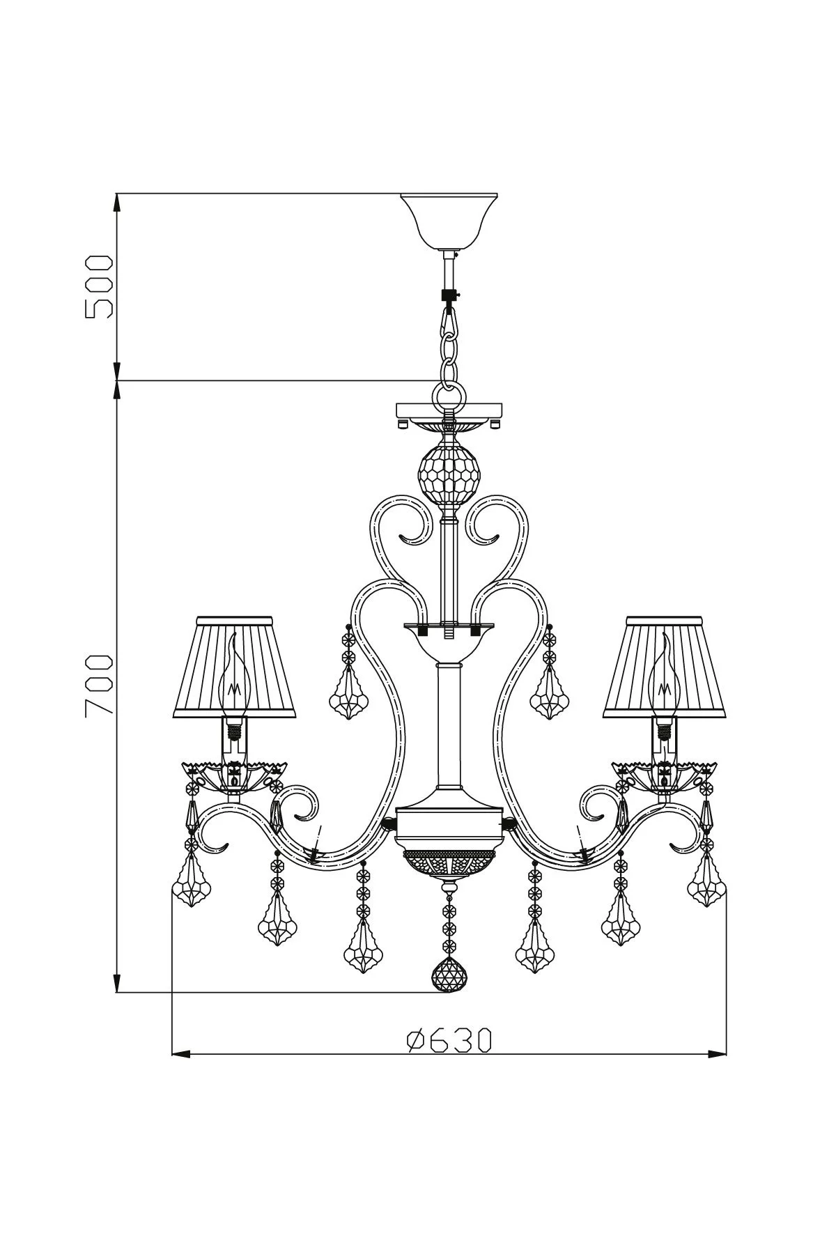   
                        
                        Люстра MAYTONI (Німеччина) 58501    
                         у стилі Класика.  
                        Тип джерела світла: світлодіодна лампа, змінна.                         Форма: Коло.                         Кольори плафонів і підвісок: Білий, Прозорий.                         Матеріал: Тканина, Кришталь.                          фото 3