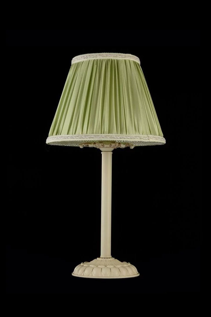   
                        Настільна лампа MAYTONI (Німеччина) 58520    
                         у стилі Арт-деко.  
                        Тип джерела світла: світлодіодна лампа, змінна.                                                 Кольори плафонів і підвісок: Зелений.                         Матеріал: Тканина.                          фото 2