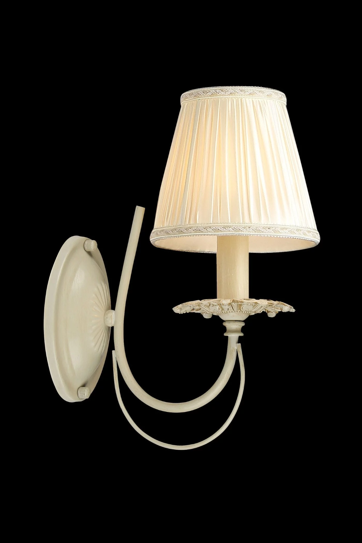   
                        Бра MAYTONI (Німеччина) 58527    
                         у стилі Класика, Прованс.  
                        Тип джерела світла: світлодіодна лампа, змінна.                                                 Кольори плафонів і підвісок: Бежевий.                         Матеріал: Тканина.                          фото 3