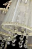   
                        Люстра MAYTONI (Німеччина) 58576    
                         у стилі Класика.  
                        Тип джерела світла: світлодіодна лампа, змінна.                         Форма: Коло.                         Кольори плафонів і підвісок: Білий, Прозорий.                         Матеріал: Тканина, Кришталь.                          фото 3