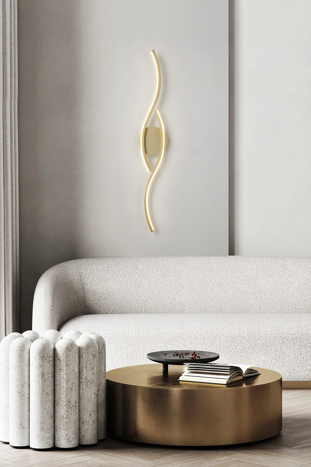   
                        
                        Светильник настенный LAGUNA LIGHTING (Украина) 59490    
                         В стиле Хай-тек, Лофт.  
                        Тип источника света: встроенный led-модуль, несъемный.                                                 Цвета плафонов и подвесок: Золото, Белый.                         Материал: Алюминий, Силикон.                          фото 3