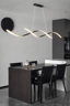   
                        
                        Люстра LAGUNA LIGHTING (Україна) 59492    
                         У стилі Хай-тек, Лофт.  
                        Тип джерела світла: вбудований led-модуль, незмінний.                         Форма: Прямокутник.                         Кольори плафонів і підвісок: Чорний, Білий.                         Матеріал: Алюміній, Силікон.                          фото 3