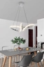   
                        
                        Люстра LAGUNA LIGHTING (Украина) 59495    
                         В стиле Хай-тек, Модерн.  
                        Тип источника света: встроенный led-модуль, несъемный.                         Форма: Асимметричная.                         Цвета плафонов и подвесок: Серый, Белый.                         Материал: Алюминий, Силикон.                          фото 3