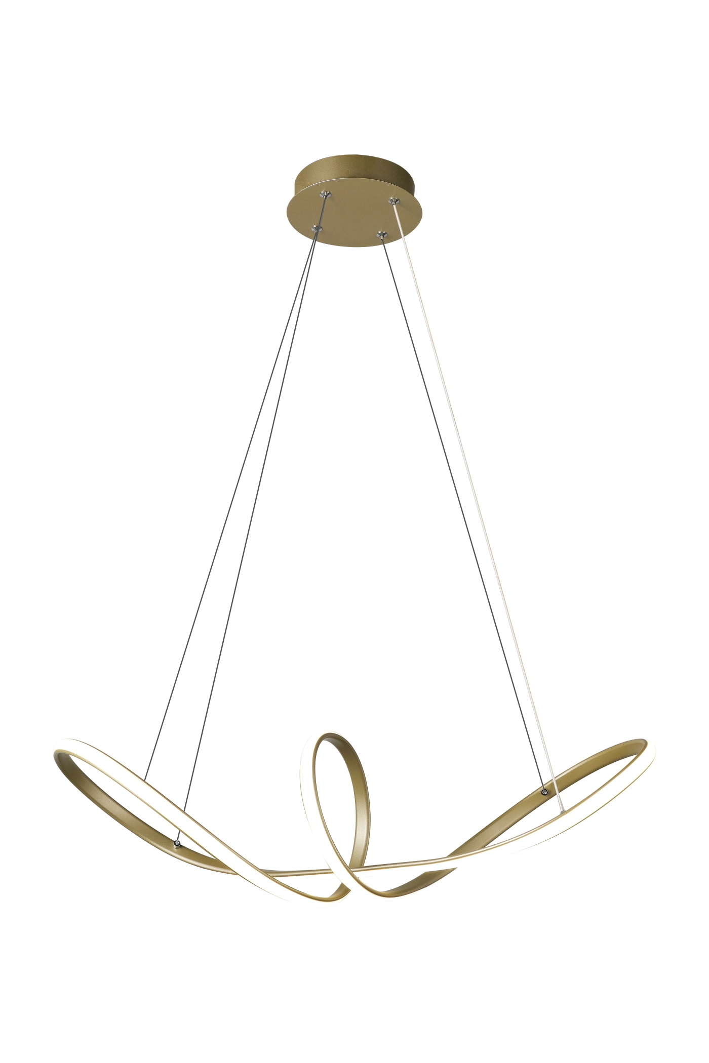   
                        
                        Люстра LAGUNA LIGHTING (Украина) 59496    
                         В стиле Хай-тек, Лофт.  
                        Тип источника света: встроенный led-модуль, несъемный.                         Форма: Асимметричная.                         Цвета плафонов и подвесок: Золото, Белый.                         Материал: Алюминий, Силикон.                          фото 1