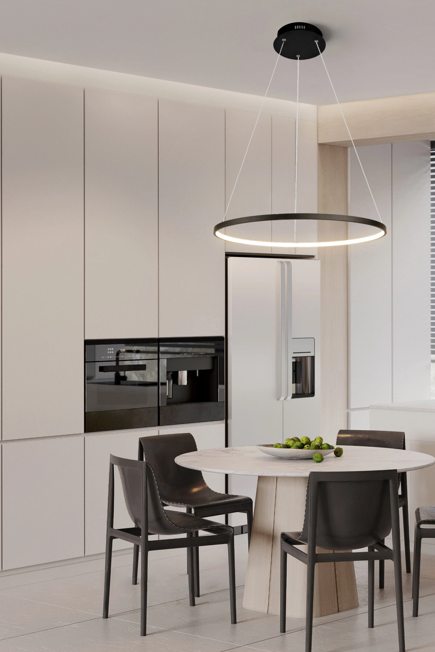   
                        
                        Люстра LAGUNA LIGHTING (Україна) 59499    
                         У стилі Хай-тек.  
                        Тип джерела світла: вбудований led-модуль, незмінний.                         Форма: Коло.                         Кольори плафонів і підвісок: Чорний, Білий.                         Матеріал: Алюміній, Силікон.                          фото 3