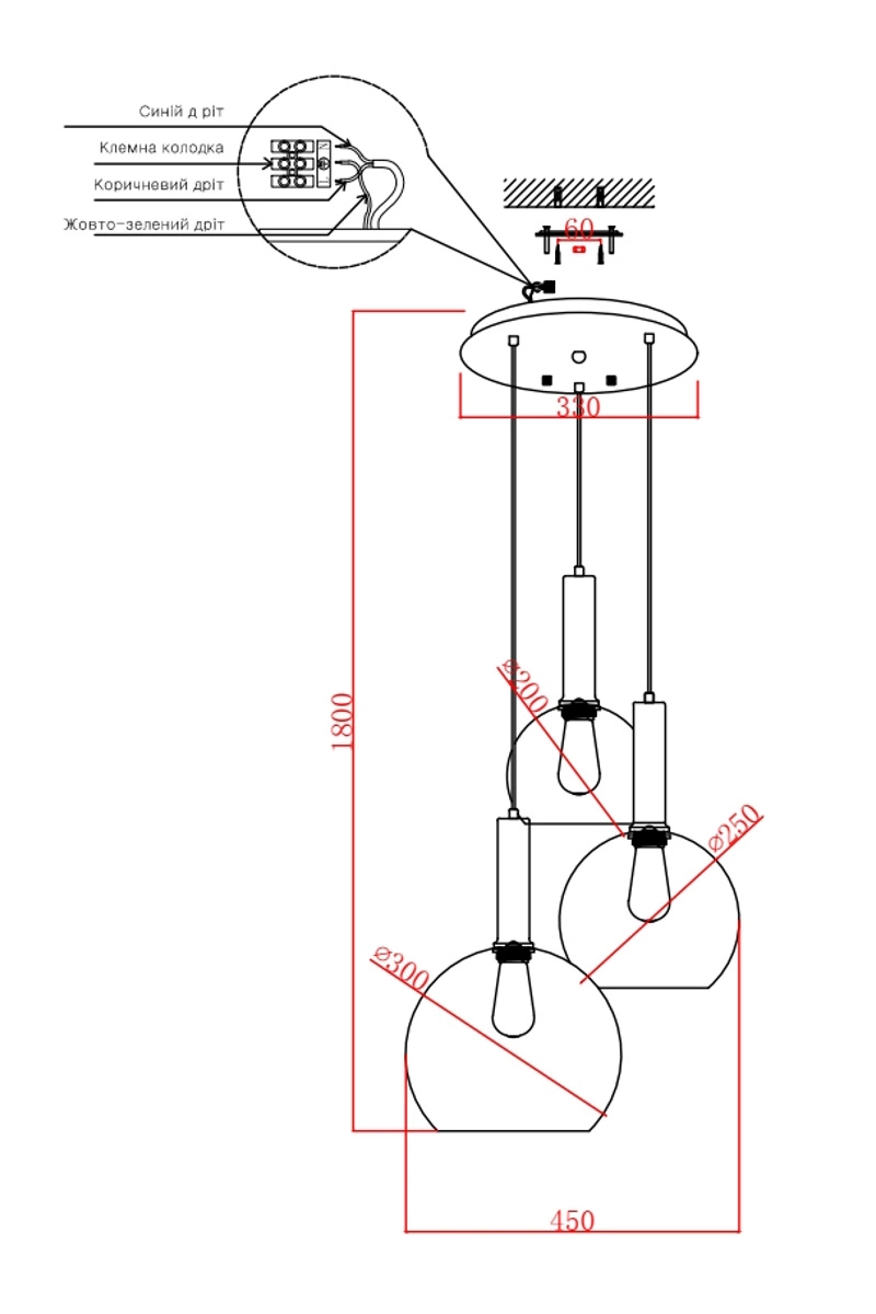   
                        
                        Люстра LAGUNA LIGHTING (Україна) 59546    
                         У стилі Модерн.  
                        Тип джерела світла: світлодіодна лампа, змінна.                         Форма: Коло.                         Кольори плафонів і підвісок: Прозорий, Сірий, Чорний.                         Матеріал: Скло.                          фото 2