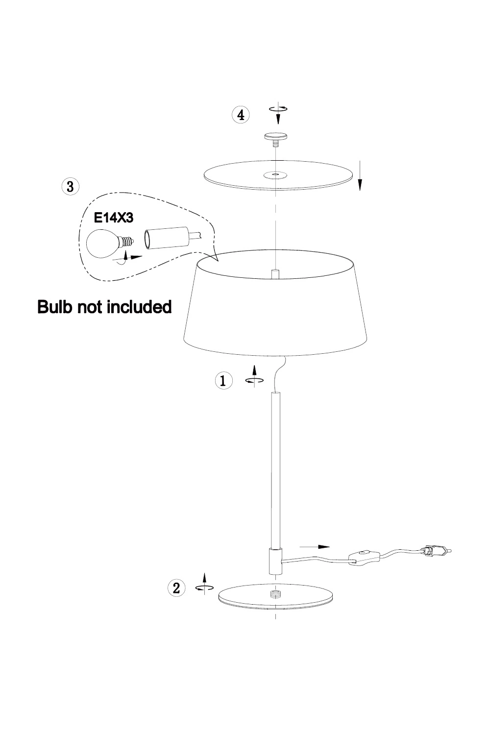   
                        
                        Настольная лампа NORDLUX (Дания) 59616    
                         в стиле Модерн.  
                        Тип источника света: светодиодная лампа, сменная.                                                 Цвета плафонов и подвесок: Черный, Белый.                         Материал: Пластик.                          фото 6