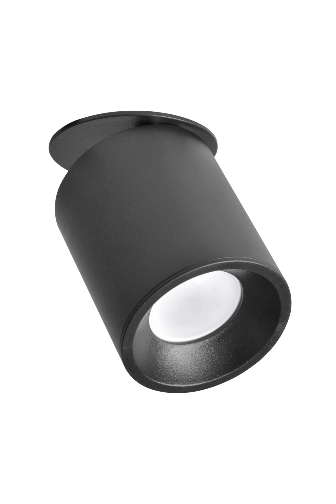   
                        
                        Точечный светильник POLUX (Польша) 59687    
                         в стиле Хай-тек.  
                        Тип источника света: светодиодная лампа, сменная.                         Форма: Цилиндр.                         Цвета плафонов и подвесок: Черный.                         Материал: Алюминий.                          фото 1