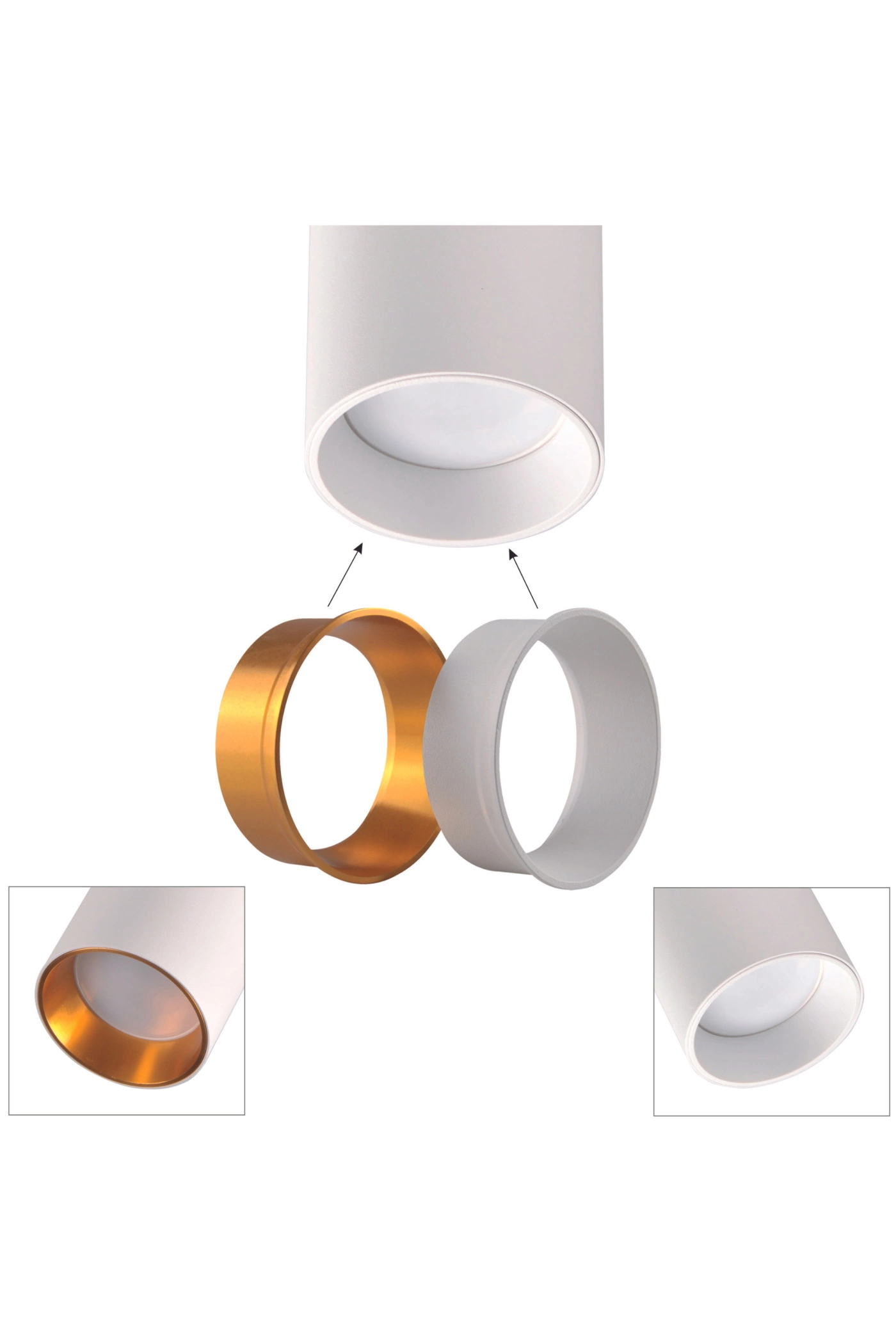   
                        
                        Трековий світильник POLUX (Польща) 59695    
                         у стилі Хай-тек.  
                        Тип джерела світла: світлодіодна лампа, змінна.                                                 Кольори плафонів і підвісок: Білий, Золото.                         Матеріал: Алюміній.                          фото 4