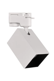   
                        
                        Трековий світильник POLUX (Польща) 59697    
                         у стилі Хай-тек.  
                        Тип джерела світла: світлодіодна лампа, змінна.                                                 Кольори плафонів і підвісок: Білий, Чорний.                         Матеріал: Алюміній.                          фото 1