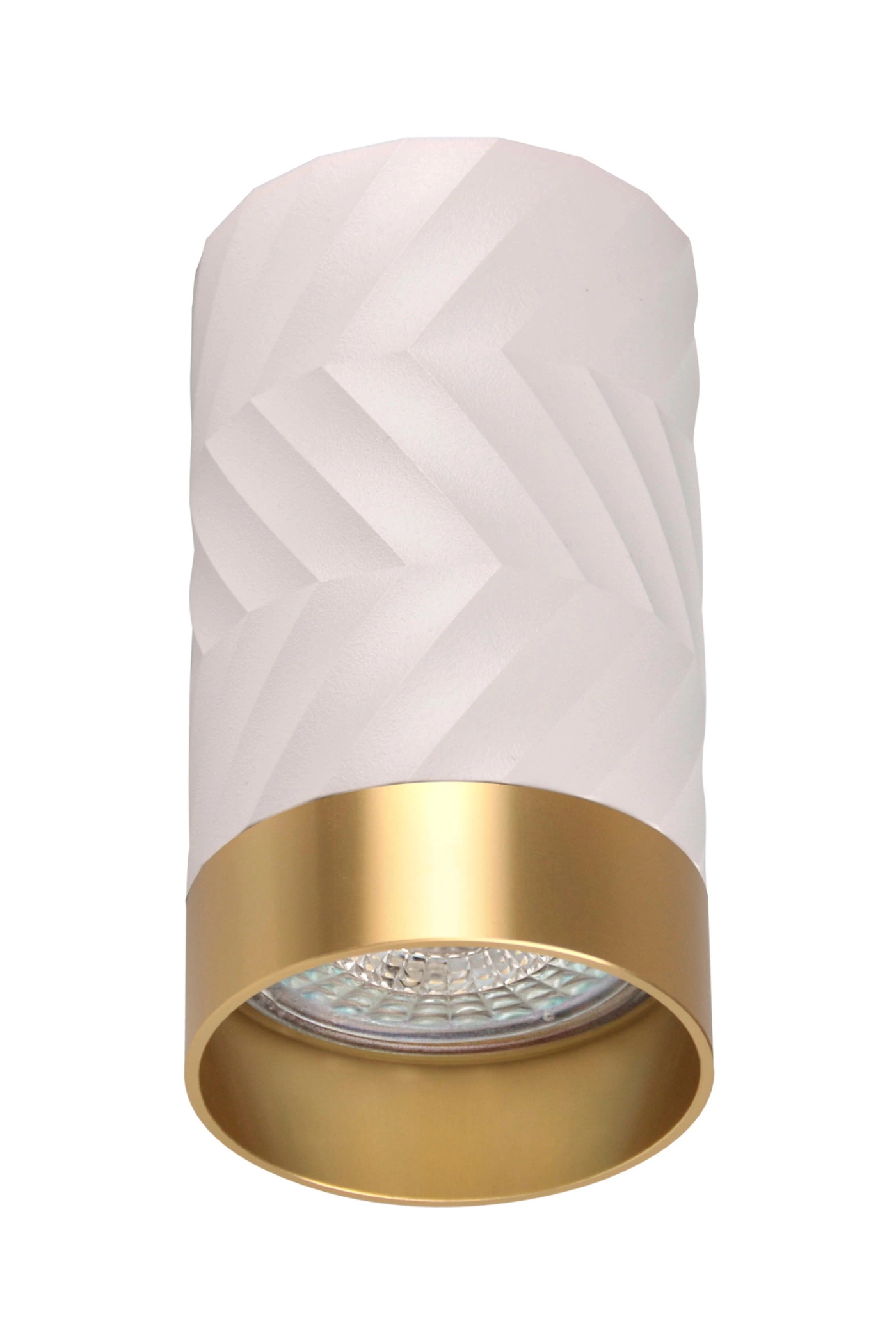   
                        
                        Точечный светильник POLUX (Польша) 59719    
                         в стиле Скандинавский.  
                        Тип источника света: светодиодная лампа, сменная.                         Форма: Цилиндр.                         Цвета плафонов и подвесок: Белый, Золото.                         Материал: Алюминий.                          фото 1