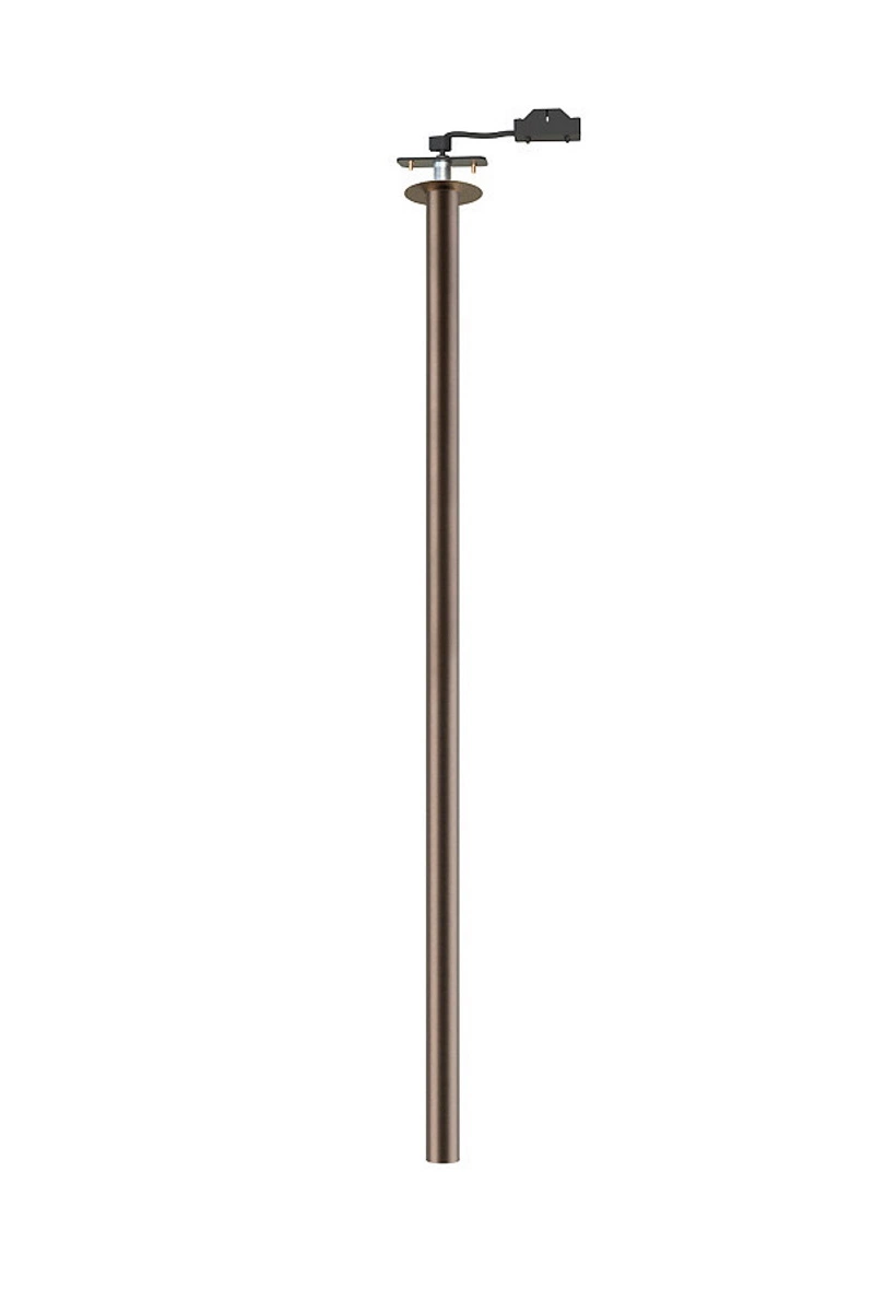   
                        
                        Точечный светильник NOWODVORSKI (Польша) 59776    
                         в стиле Хай-тек.  
                        Тип источника света: светодиодная лампа, сменная.                         Форма: Цилиндр.                         Цвета плафонов и подвесок: Коричневый.                         Материал: Сталь.                          фото 2