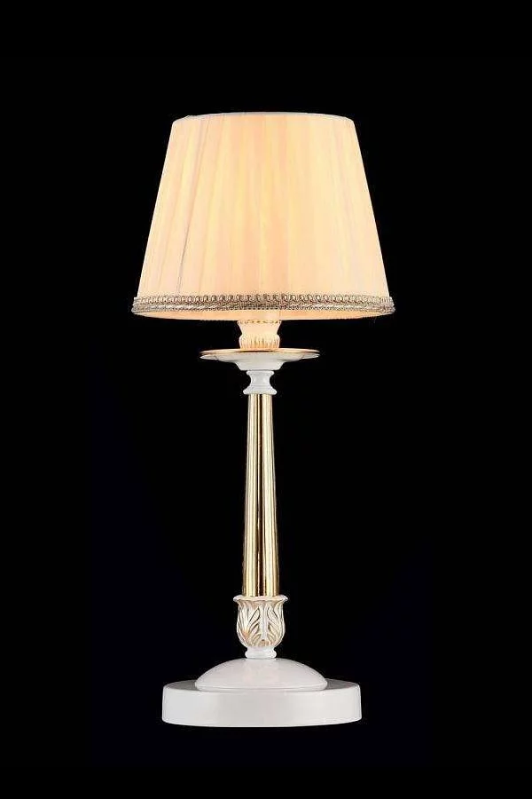   
                        
                        Настольная лампа MAYTONI (Германия) 60998    
                         в стиле Классика, Прованс.  
                        Тип источника света: светодиодная лампа, сменная.                                                 Цвета плафонов и подвесок: Бежевый.                         Материал: Ткань.                          фото 3