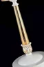   
                        
                        Настольная лампа MAYTONI (Германия) 60998    
                         в стиле Классика, Прованс.  
                        Тип источника света: светодиодная лампа, сменная.                                                 Цвета плафонов и подвесок: Бежевый.                         Материал: Ткань.                          фото 4