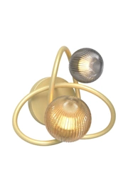   
                        
                        Бра ZUMALINE (Польща) 63713    
                         у стилі Модерн.  
                        Тип джерела світла: світлодіодна лампа, змінна.                                                 Кольори плафонів і підвісок: Жовтий, Сірий.                         Матеріал: Скло.                          фото 1