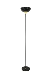   
                        
                        Торшер ZUMALINE (Польща) 64818    
                         у стилі Лофт.  
                        Тип джерела світла: світлодіодна лампа, змінна.                                                 Кольори плафонів і підвісок: Чорний, Золото.                         Матеріал: Метал.                          фото 1