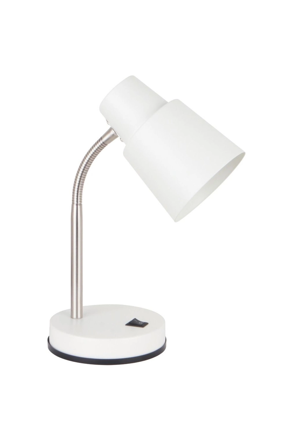   
                        
                        Настільна лампа ZUMALINE (Польща) 64832    
                         у стилі Модерн.  
                        Тип джерела світла: світлодіодна лампа, змінна.                                                 Кольори плафонів і підвісок: Білий.                         Матеріал: Метал.                          фото 1