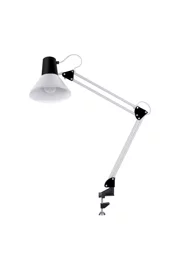   
                        
                        Настільна лампа NOWODVORSKI (Польща) 65975    
                         у стилі Модерн.  
                        Тип джерела світла: світлодіодна лампа, змінна.                                                 Кольори плафонів і підвісок: Білий, Чорний.                         Матеріал: Сталь.                          фото 1