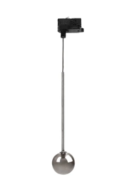   
                        
                        Трековый светильник ZUMALINE (Польша) 67341    
                         в стиле Хай-тек.  
                        Тип источника света: светодиодная лампа, сменная.                                                 Цвета плафонов и подвесок: Серый.                         Материал: Металл.                          фото 1