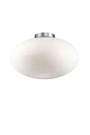   
                        
                        Світильник стельовий IDEAL LUX (Італія) 67433    
                         У стилі Модерн.  
                        Тип джерела світла: світлодіодна лампа, змінна.                         Форма: Куля.                         Кольори плафонів і підвісок: Білий.                         Матеріал: Скло.                          фото 1