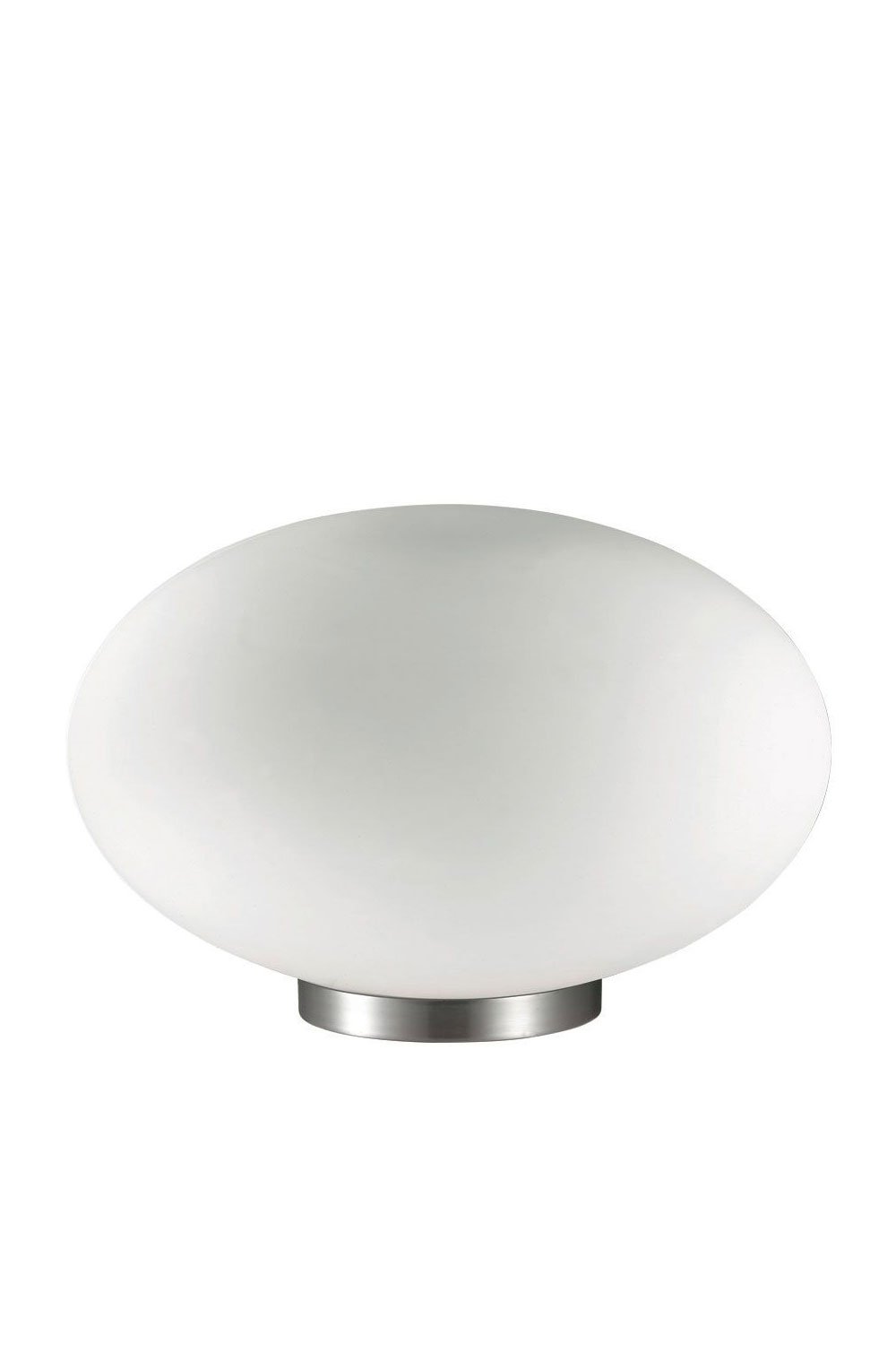   
                        Настільна лампа IDEAL LUX (Італія) 67438    
                         у стилі модерн.  
                        Тип джерела світла: cвітлодіодні led, галогенні.                                                 Кольори плафонів і підвісок: білий.                         Матеріал: скло.                          фото 1