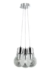   
                        Люстра IDEAL LUX  (Италия) 67510    
                         в стиле хай-тек.  
                        Тип источника света: светодиодные led, энергосберегающие, накаливания.                         Форма: круг.                         Цвета плафонов и подвесок: прозрачный, серый.                         Материал: стекло, алюминий.                          фото 1