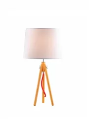   
                        
                        Настільна лампа IDEAL LUX (Італія) 67605    
                         у стилі Скандинавський.  
                        Тип джерела світла: світлодіодна лампа, змінна.                                                 Кольори плафонів і підвісок: Білий.                         Матеріал: Тканина, Пластик.                          фото 1