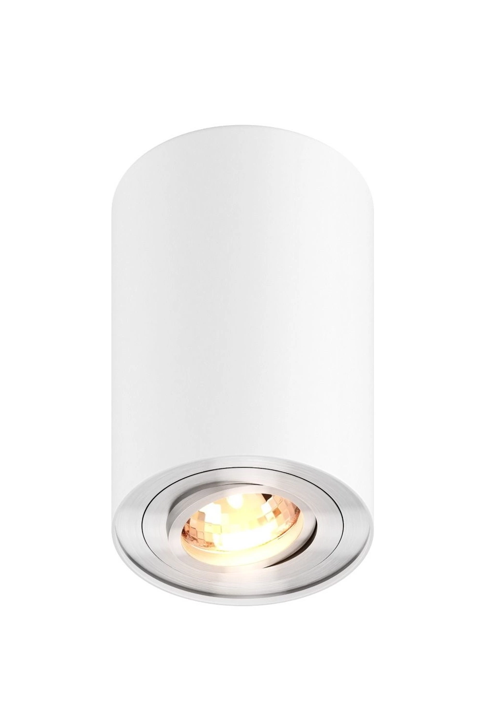   
                        
                        Точковий світильник ZUMALINE (Польща) 68928    
                         у стилі Хай-тек.  
                        Тип джерела світла: світлодіодна лампа, змінна.                         Форма: Циліндр.                         Кольори плафонів і підвісок: Білий.                         Матеріал: Алюміній.                          фото 1