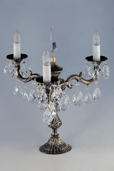   
                        Настільна лампа ARTGLASS (Чехія) 69183    
                         у стилі класика.  
                        Тип джерела світла: cвітлодіодні led, енергозберігаючі, розжарювання.                                                 Кольори плафонів і підвісок: прозорий.                         Матеріал: кришталь.                          фото 1
