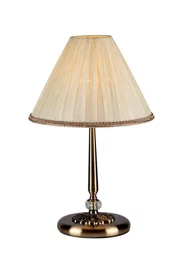   
                        
                        Настільна лампа MAYTONI (Німеччина) 69198    
                         у стилі Класика.  
                        Тип джерела світла: світлодіодна лампа, змінна.                                                 Кольори плафонів і підвісок: Бежевий.                         Матеріал: Тканина.                          фото 1