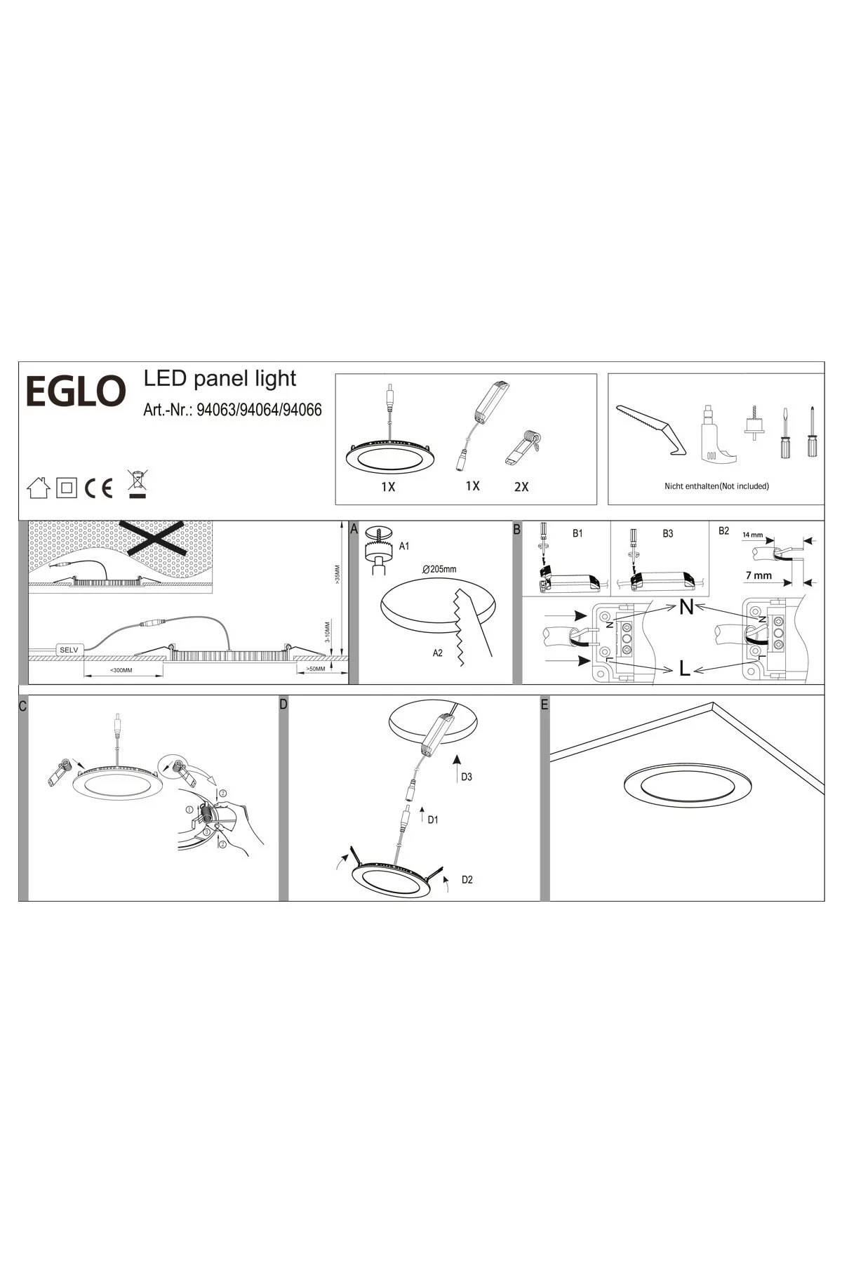   
                        
                        Точковий світильник EGLO (Австрія) 69499    
                         у стилі Модерн.  
                        Тип джерела світла: вбудований led-модуль, незмінний.                         Форма: Коло.                         Кольори плафонів і підвісок: Білий.                         Матеріал: Пластик.                          фото 2