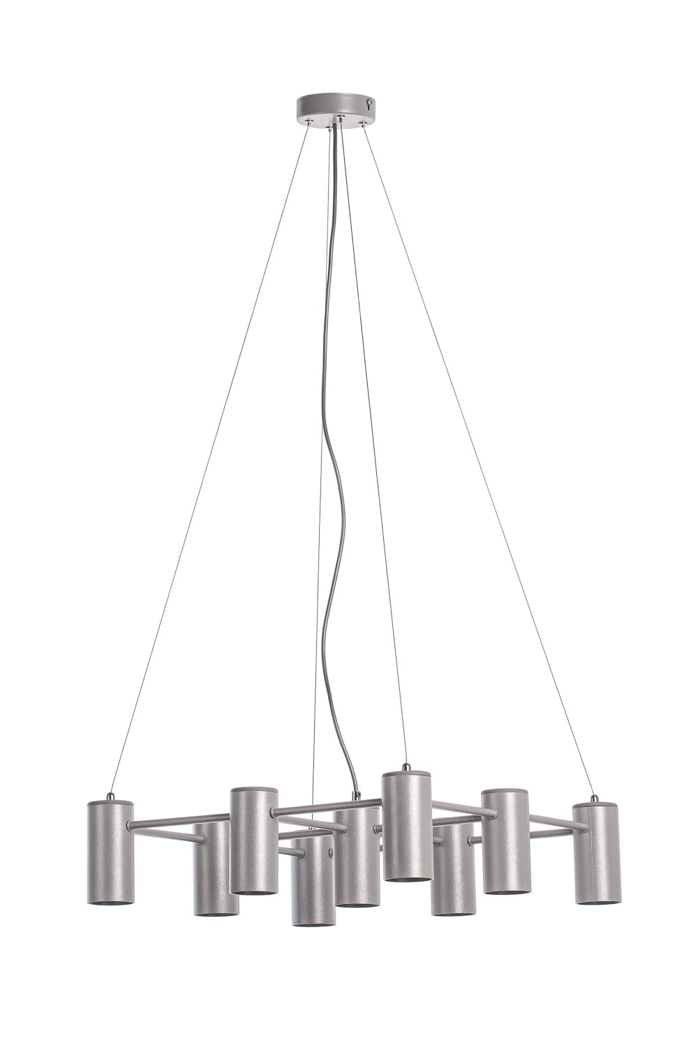   
                        
                        Люстра NB LIGHT (Україна) 70357    
                         У стилі Лофт.  
                        Тип джерела світла: світлодіодна лампа, змінна.                         Форма: Коло.                         Кольори плафонів і підвісок: Сірий.                         Матеріал: Метал.                          фото 1