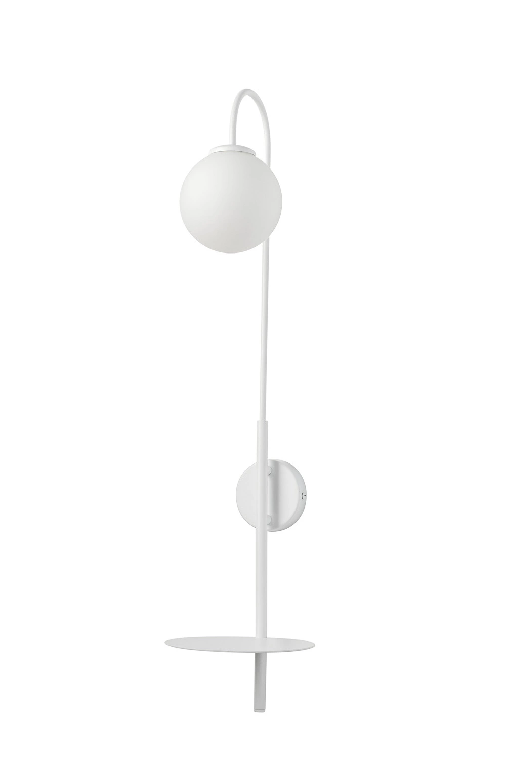   
                        
                        Бра NB LIGHT (Украина) 70359    
                         В стиле Модерн.  
                        Тип источника света: светодиодная лампа, сменная.                                                 Цвета плафонов и подвесок: Белый.                         Материал: Стекло.                          фото 1