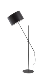   
                        
                        Торшер NB LIGHT (Україна) 70365    
                         у стилі Модерн.  
                        Тип джерела світла: світлодіодна лампа, змінна.                                                 Кольори плафонів і підвісок: Чорний.                         Матеріал: Тканина.                          фото 1
