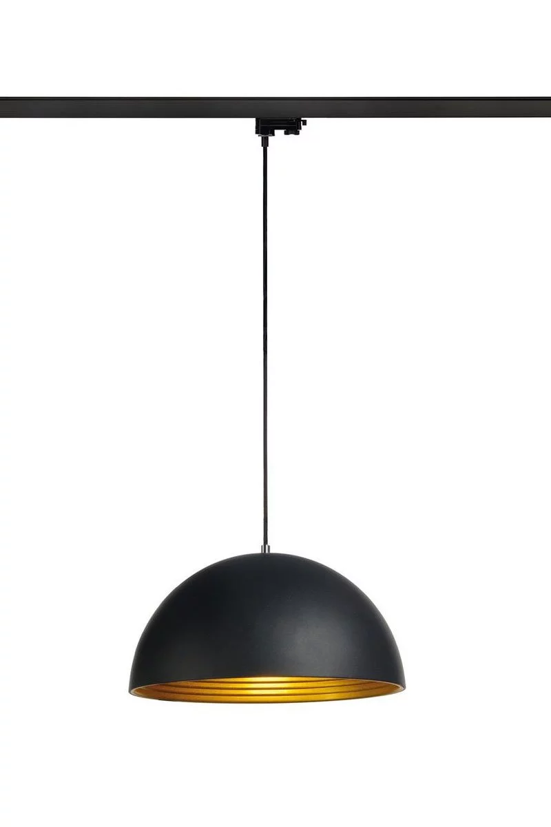   
                        
                        Трековый светильник SLV (Германия) 71440    
                         в стиле Хай-тек.  
                        Тип источника света: светодиодная лампа, сменная.                         Форма: Круг.                         Цвета плафонов и подвесок: Черный, Желтый.                         Материал: Алюминий.                          фото 1