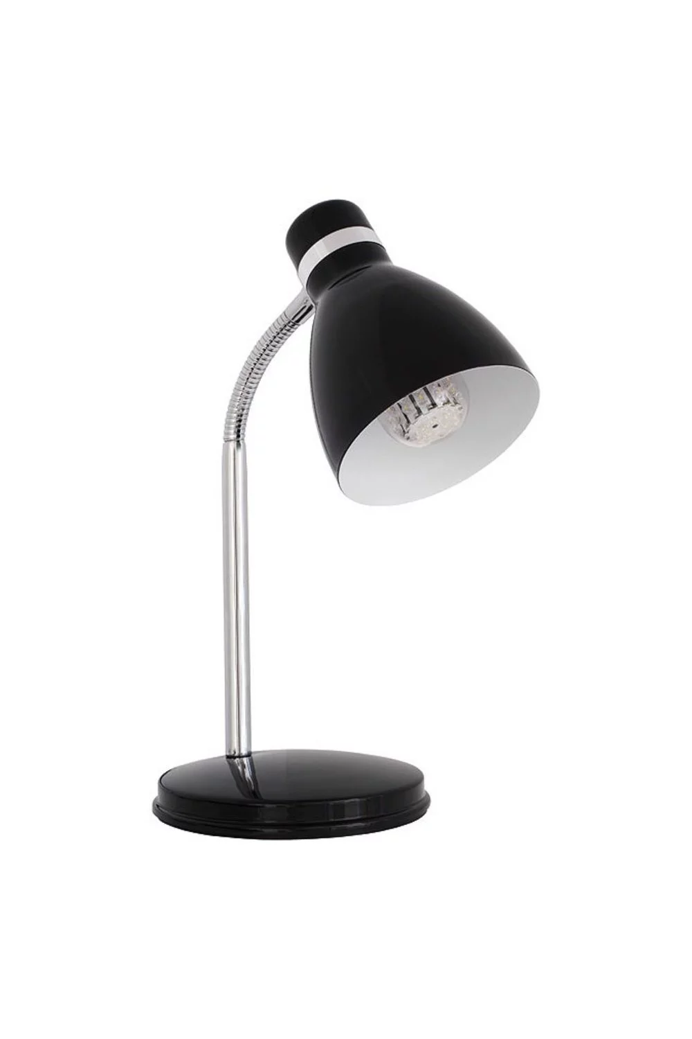   
                        
                        Настольная лампа KANLUX (Польша) 72076    
                         в стиле Лофт.  
                        Тип источника света: светодиодная лампа, сменная.                                                 Цвета плафонов и подвесок: Черный.                         Материал: Сталь.                          фото 1