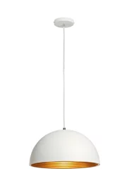   
                        Люстра SLV (Німеччина) 73435    
                         у стилі Лофт, Скандинавський.  
                        Тип джерела світла: світлодіодна лампа, змінна.                         Форма: Коло.                         Кольори плафонів і підвісок: Білий, Золото.                         Матеріал: Сталь.                          фото 1