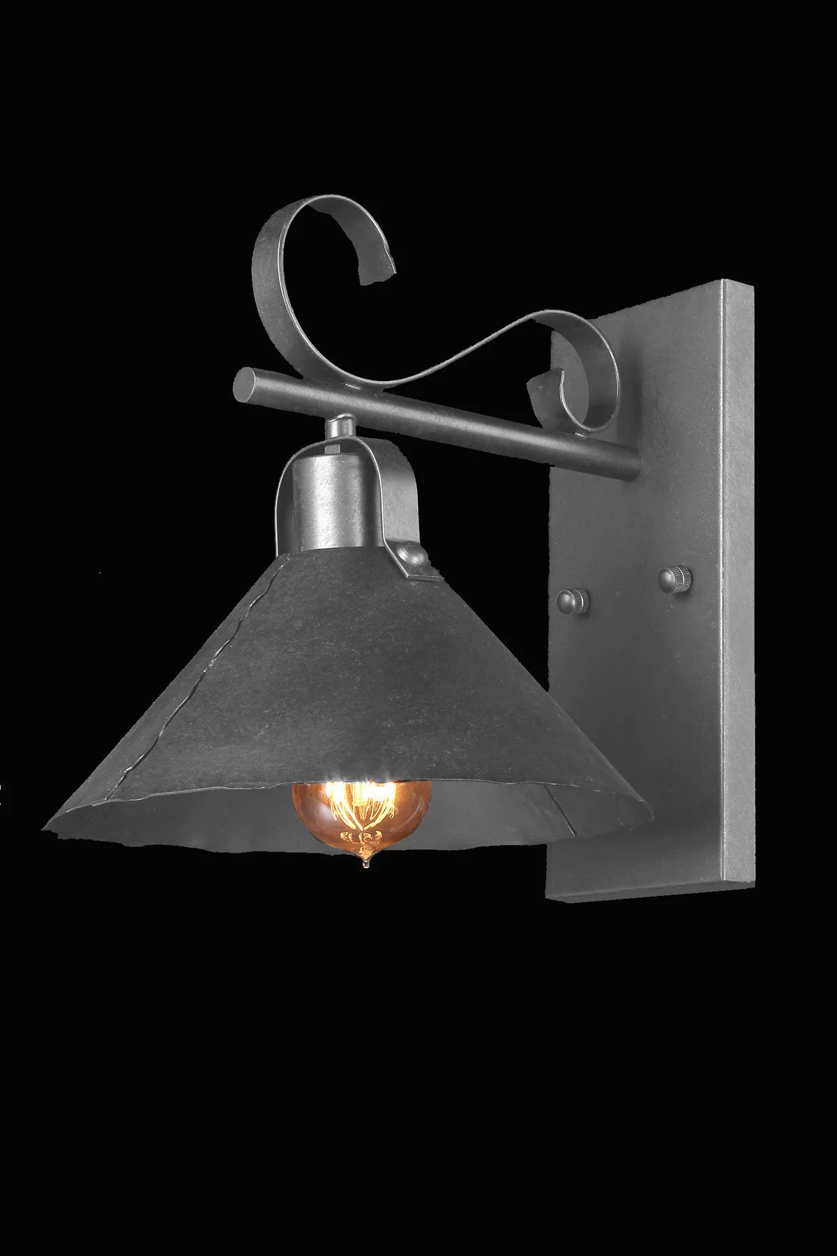   
                        Бра MAYTONI  (Германия) 74405    
                         в стиле Лофт, Кантри.  
                        Тип источника света: светодиодная лампа, сменная.                                                 Цвета плафонов и подвесок: Черный.                         Материал: Металл.                          фото 1