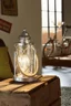   
                        Настольная лампа EGLO  (Австрия) 74508    
                         в стиле Кантри.  
                        Тип источника света: светодиодная лампа, сменная.                                                 Цвета плафонов и подвесок: Прозрачный.                         Материал: Стекло.                          фото 4