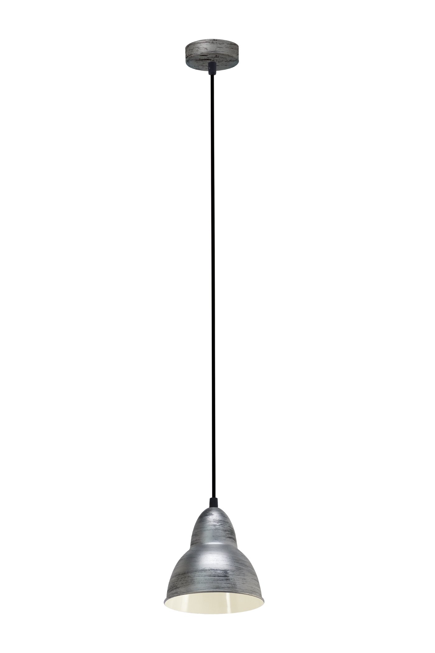   
                        Люстра EGLO (Австрія) 74519    
                         у стилі лофт.  
                        Тип джерела світла: cвітлодіодні led, енергозберігаючі, розжарювання.                         Форма: коло.                         Кольори плафонів і підвісок: срібло, чорний.                         Матеріал: сталь.                          фото 1