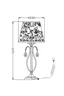  
                        
                        Настольная лампа MAYTONI (Германия) 74631    
                         в стиле Классика.  
                        Тип источника света: светодиодная лампа, сменная.                                                 Цвета плафонов и подвесок: Белый, Прозрачный.                         Материал: Ткань, Хрусталь.                          фото 3