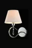   
                        
                        Бра MAYTONI (Німеччина) 74639    
                         у стилі Класика.  
                        Тип джерела світла: світлодіодна лампа, змінна.                                                 Кольори плафонів і підвісок: Білий, Прозорий.                         Матеріал: Тканина, Скло.                          фото 4