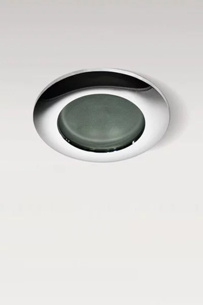   
                        Точковий світильник AZZARDO (Польща) 76051    
                         у стилі Хай-тек.  
                        Тип джерела світла: cвітлодіодні led, галогенні.                         Форма: Коло.                         Кольори плафонів і підвісок: Білий.                         Матеріал: Скло.                          фото 1