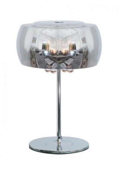   
                        Настільна лампа ZUMALINE (Польща) 78135    
                         у стилі модерн.  
                        Тип джерела світла: cвітлодіодні led, галогенні.                                                 Кольори плафонів і підвісок: прозорий.                         Матеріал: скло, кришталь.                          фото 1