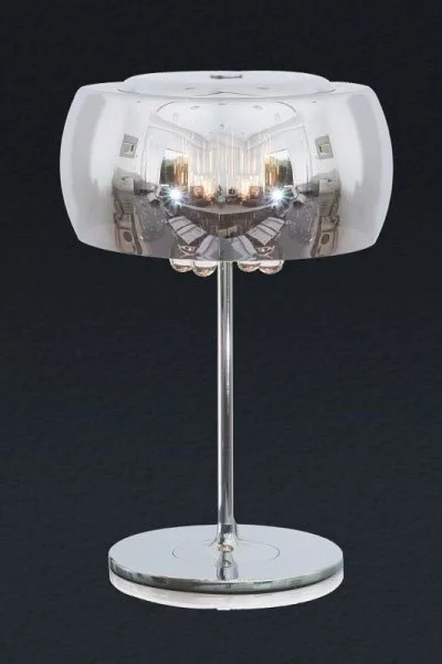   
                        
                        Настольная лампа ZUMALINE (Польша) 78135    
                         в стиле Модерн.  
                        Тип источника света: светодиодная лампа, сменная.                                                 Цвета плафонов и подвесок: Прозрачный.                         Материал: Стекло, Хрусталь.                          фото 2