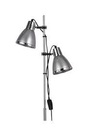   
                        
                        Торшер IDEAL LUX (Италия) 81179    
                         в стиле Хай-тек.  
                        Тип источника света: светодиодная лампа, сменная.                                                 Цвета плафонов и подвесок: Серебро.                         Материал: Металл.                          фото 1