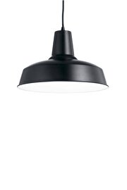   
                        Люстра IDEAL LUX (Італія) 81279    
                         у стилі лофт, скандинавський.  
                        Тип джерела світла: cвітлодіодні led, енергозберігаючі, розжарювання.                         Форма: коло.                         Кольори плафонів і підвісок: чорний, білий.                         Матеріал: метал.                          фото 1